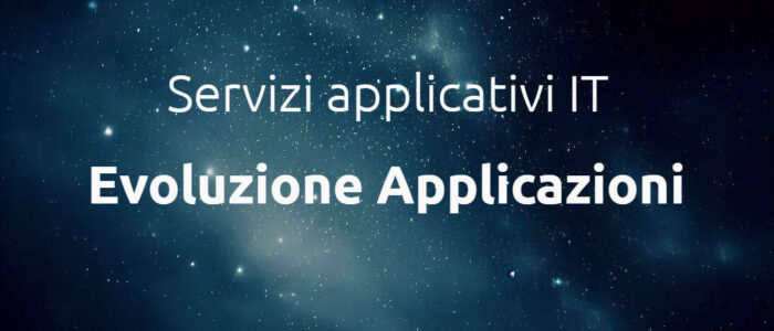 evoluzione applicazioni